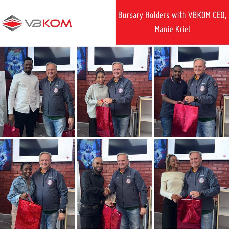 VBKOM Bursary Holders 2024 - mining engineers South Africa