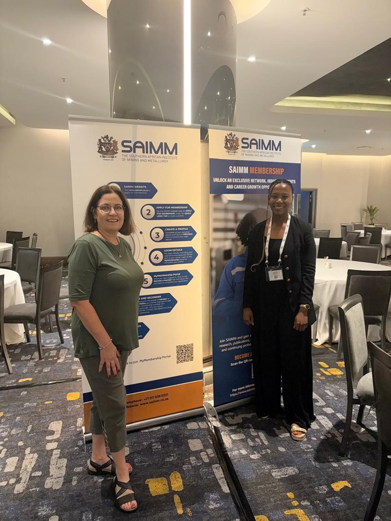 Estelle Classen and Lebohang Sekhokoane