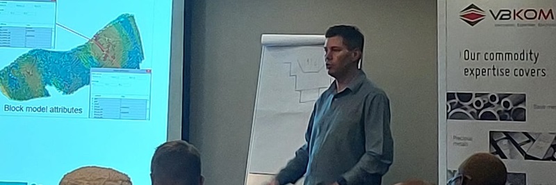 George Olivier delivering the Resource Oprimisation module